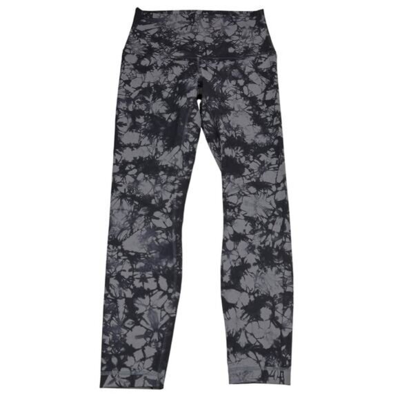 LULULEMON Wunder Under Pant (Hi-Rise) Size 6 Shibori Black Dark Carbon - Picture 4 of 7